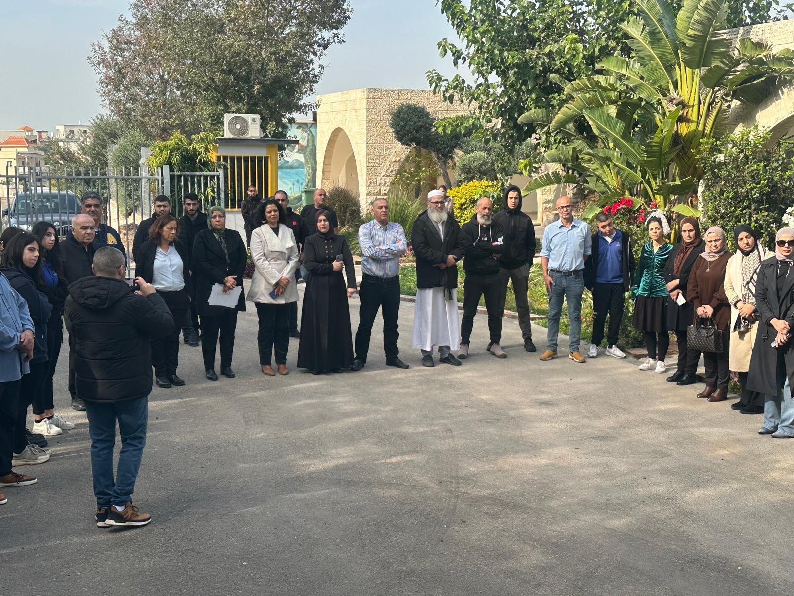 مدرسة أمجاد برانكوفايس تخلّد ذكرى محمد حسين مرزوق، ضحية العنف، بافتتاح حديقة تربوية تحمل اسمه-2