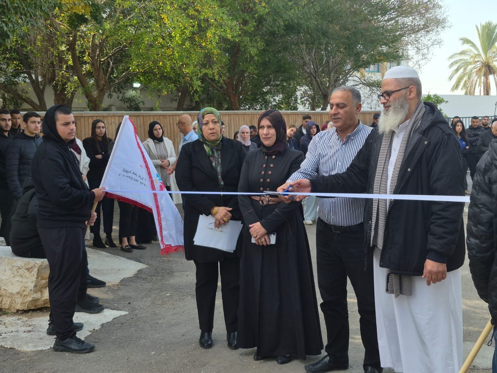 مدرسة أمجاد برانكوفايس تخلّد ذكرى محمد حسين مرزوق، ضحية العنف، بافتتاح حديقة تربوية تحمل اسمه-3