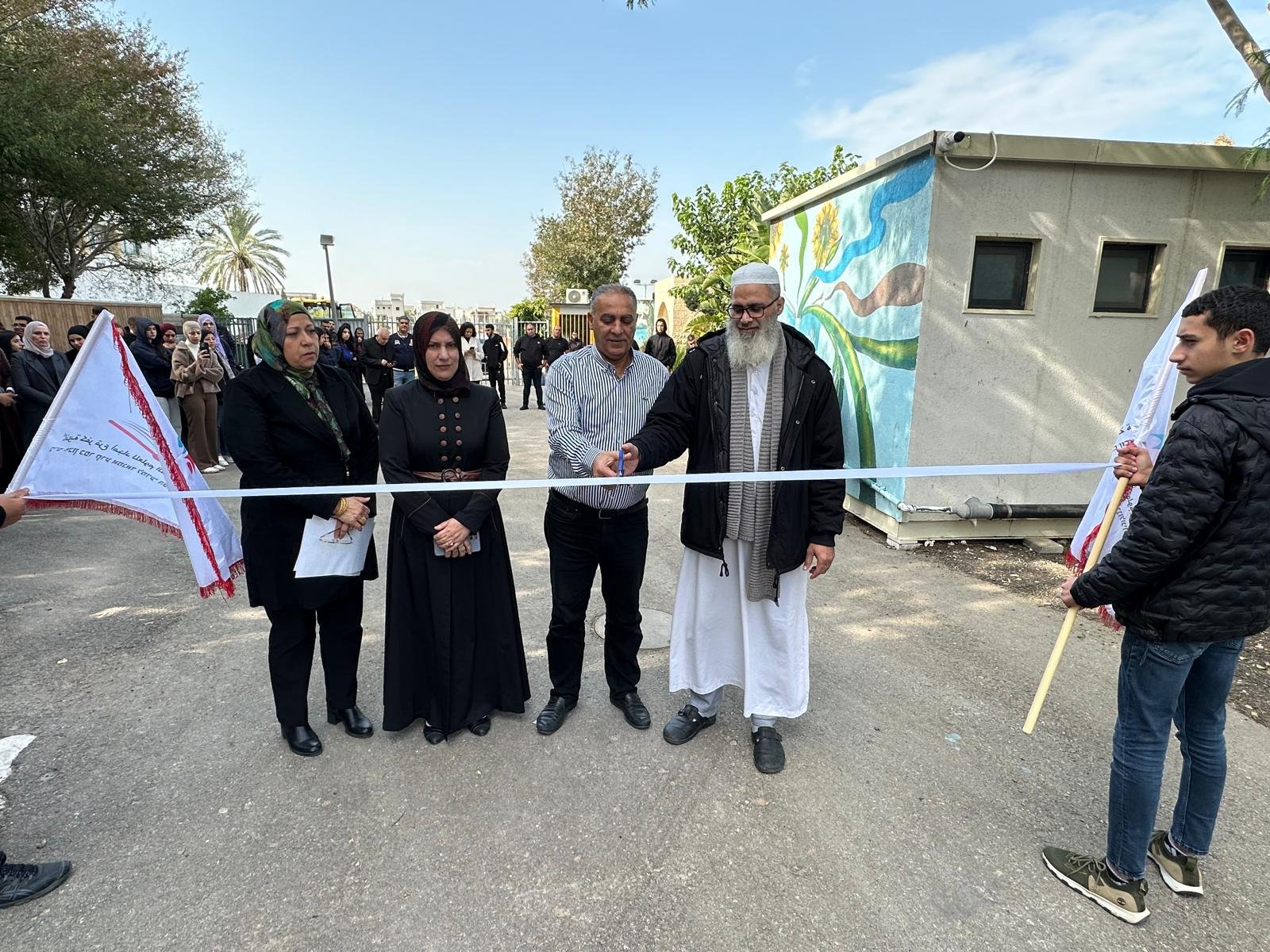 مدرسة أمجاد برانكوفايس تخلّد ذكرى محمد حسين مرزوق، ضحية العنف، بافتتاح حديقة تربوية تحمل اسمه-4