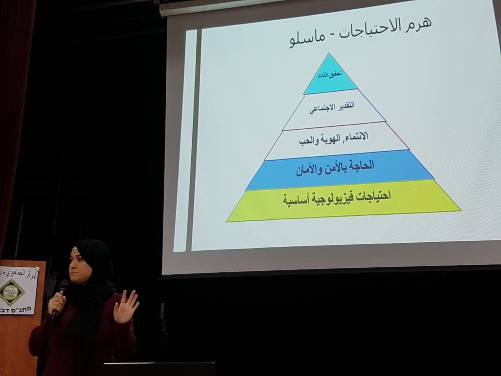 محاضرة لمتقاعدي دبوريه حول علم النفس في المجتمع العربي-1