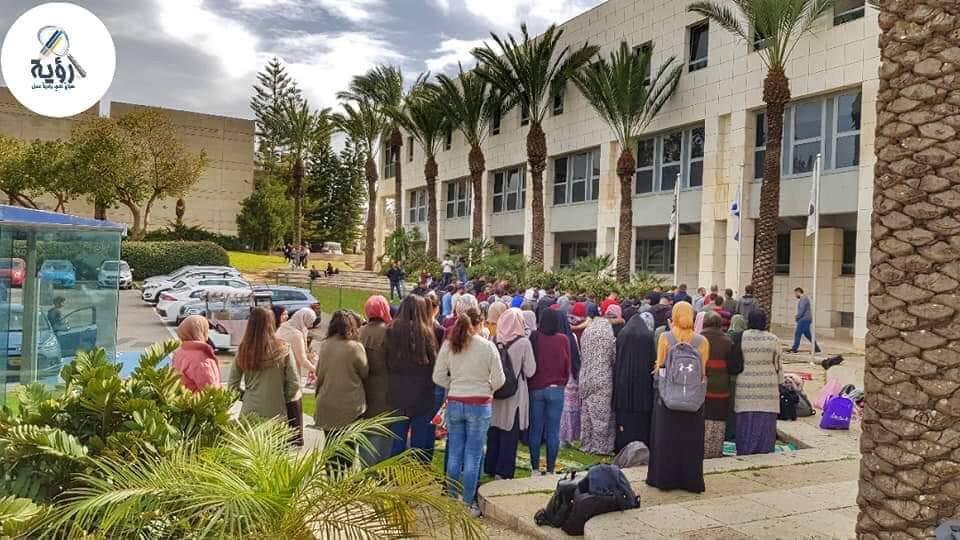 جامعة تلّ أبيب: مواصلة الإحتجاج على اغلاق المصلّى -1