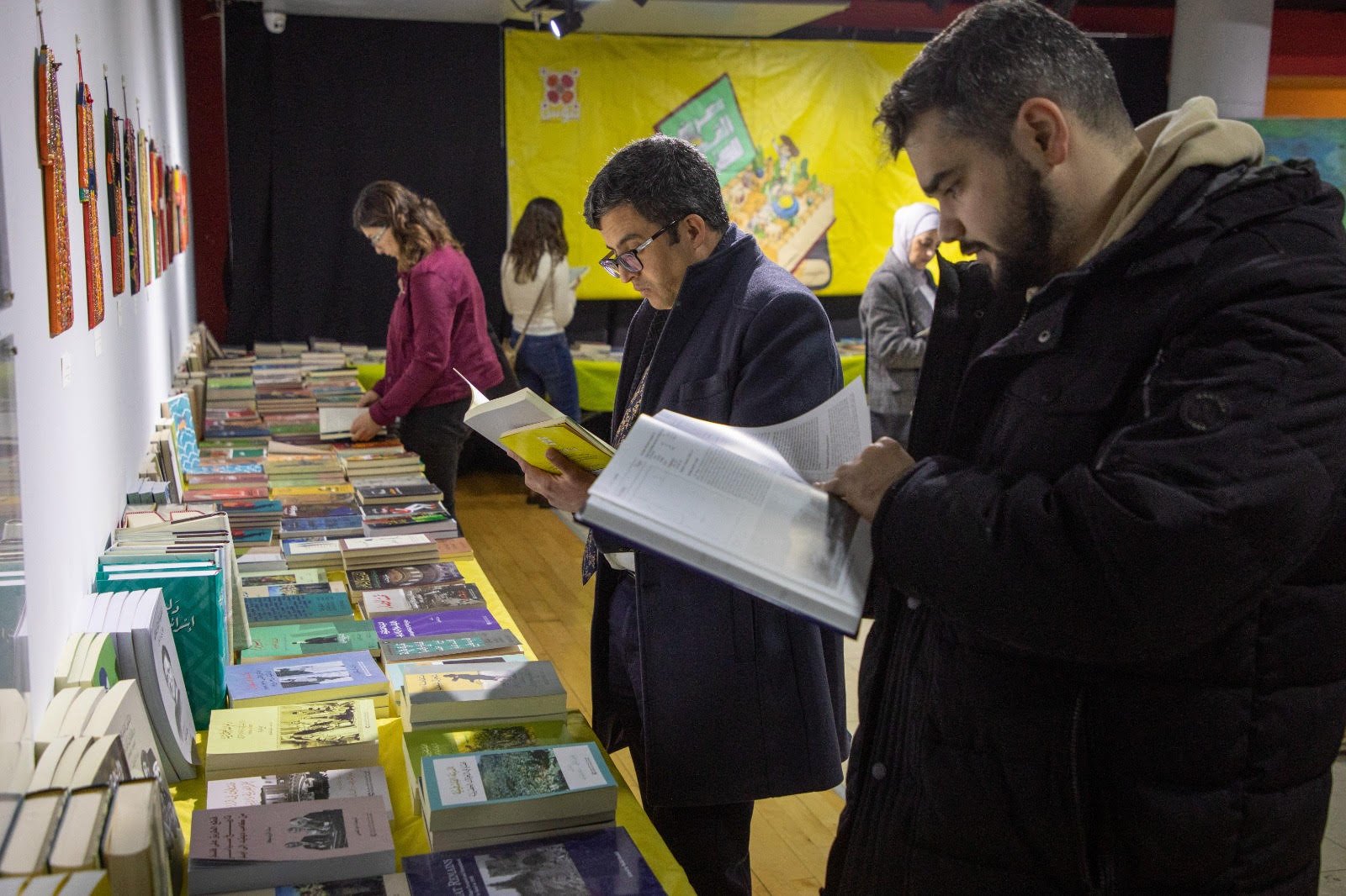 افتتاح معرض القدس للكتاب في مركز يبوس الثقافي-1