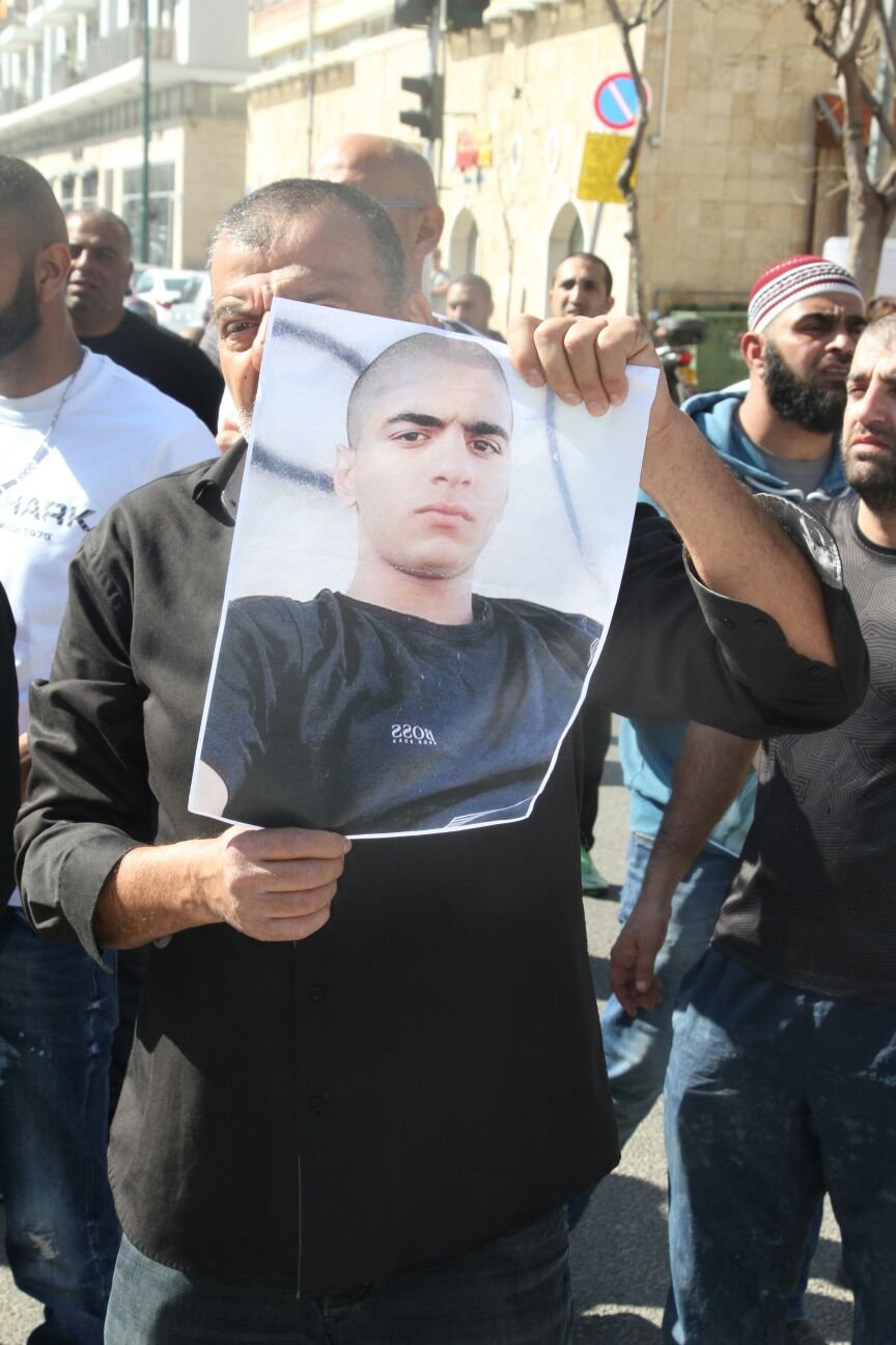 سكان يافا يتظاهرون ضد تخاذل الشرطة -11