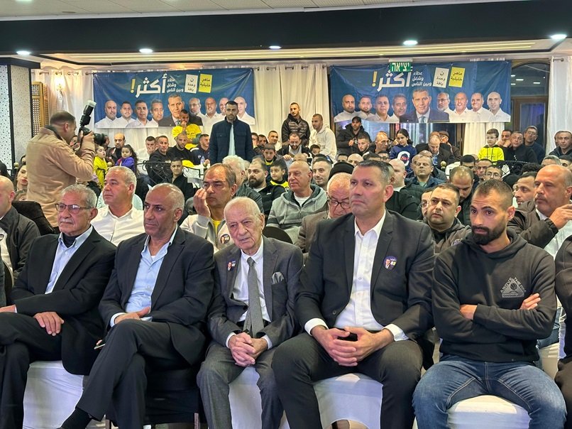 يافة الناصرة: مشاركة واسعة في مهرجان انتخابي لدعم قائمة "وحدة يافة" ورئيسها ماهر خليلية-2