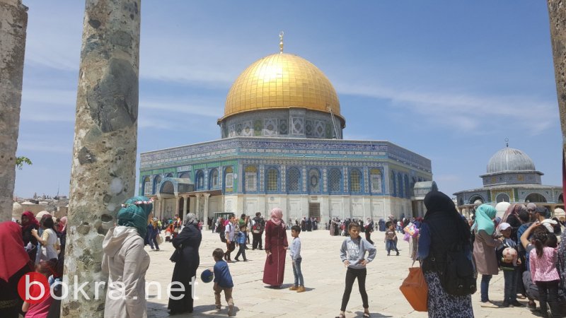 القدس: الاوقاف الاسلامية تحتفل بذكرى الاسراء والمعراج-0