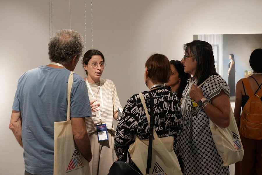 "الهات الإلهام، لا تصمت"، معرض فني في جفعات حبيبة لتعزيز العلاقات اليهودية- عربية-4