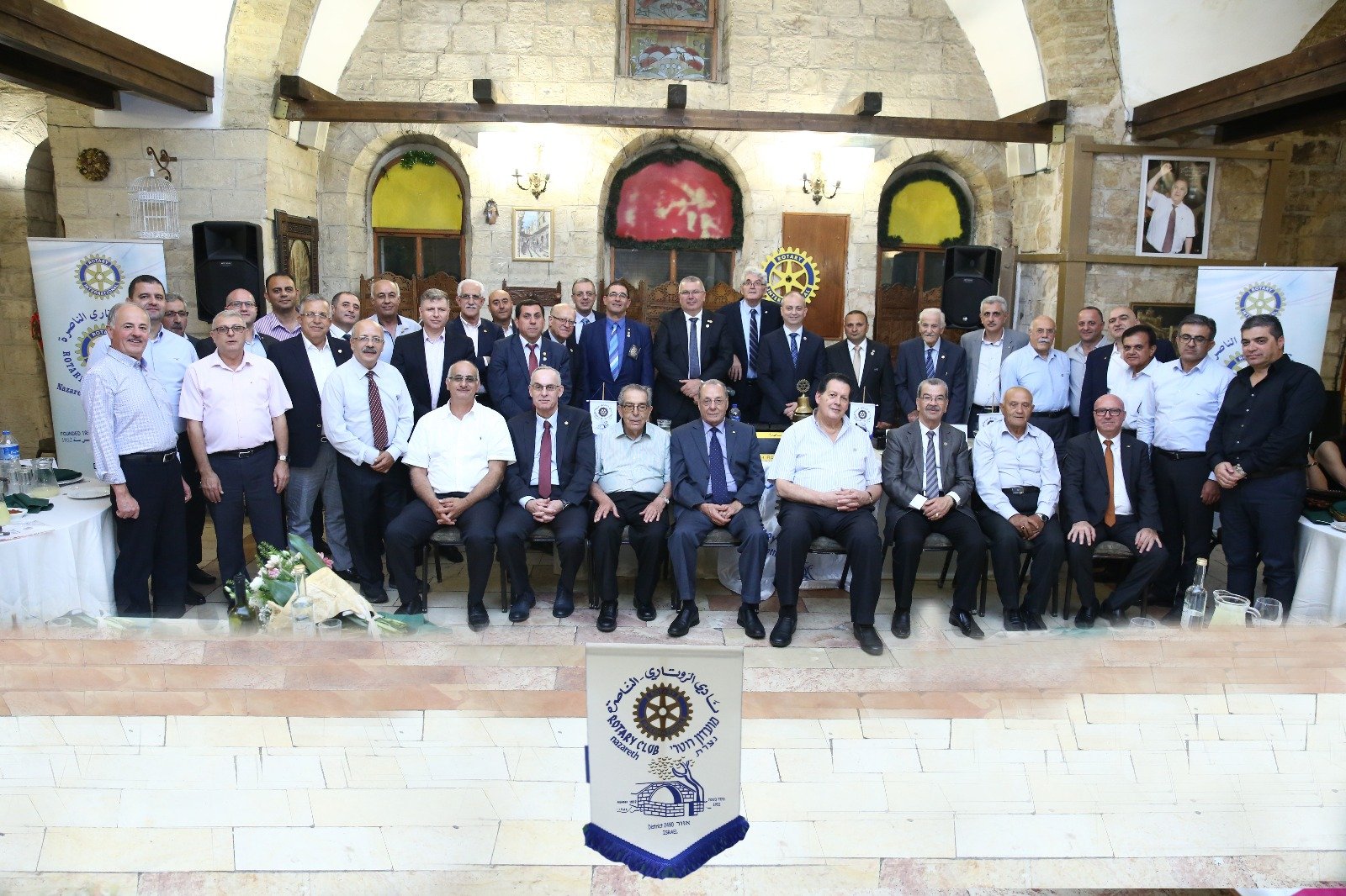 حفل تبادل الرئاسة في نادي روتاري الناصره لسنة 2018-2019-6
