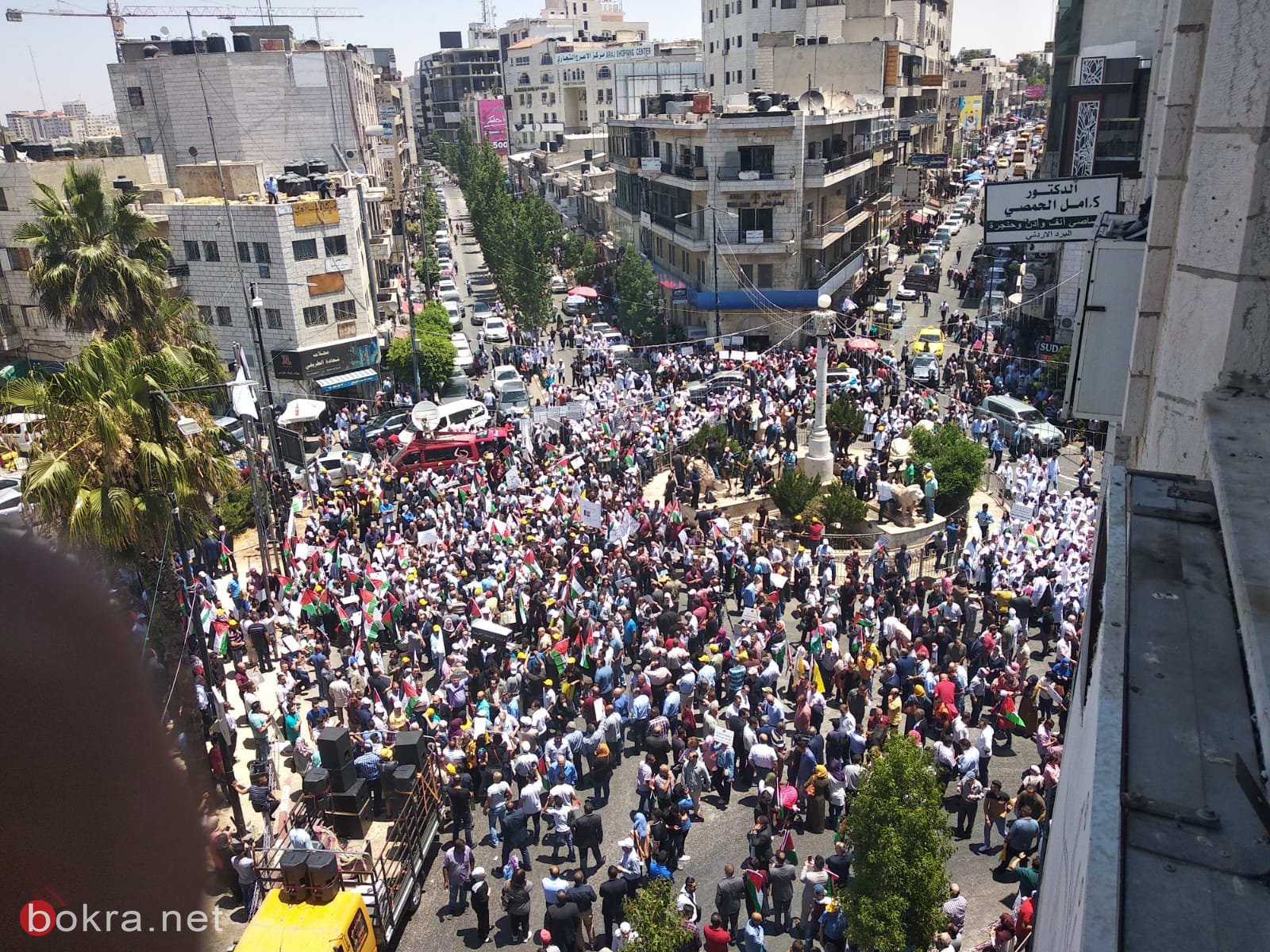 انطلاق فعاليات احتجاجية في الضفة وغزة والشتات رفضا للورشة الأميركية في المنامة-69