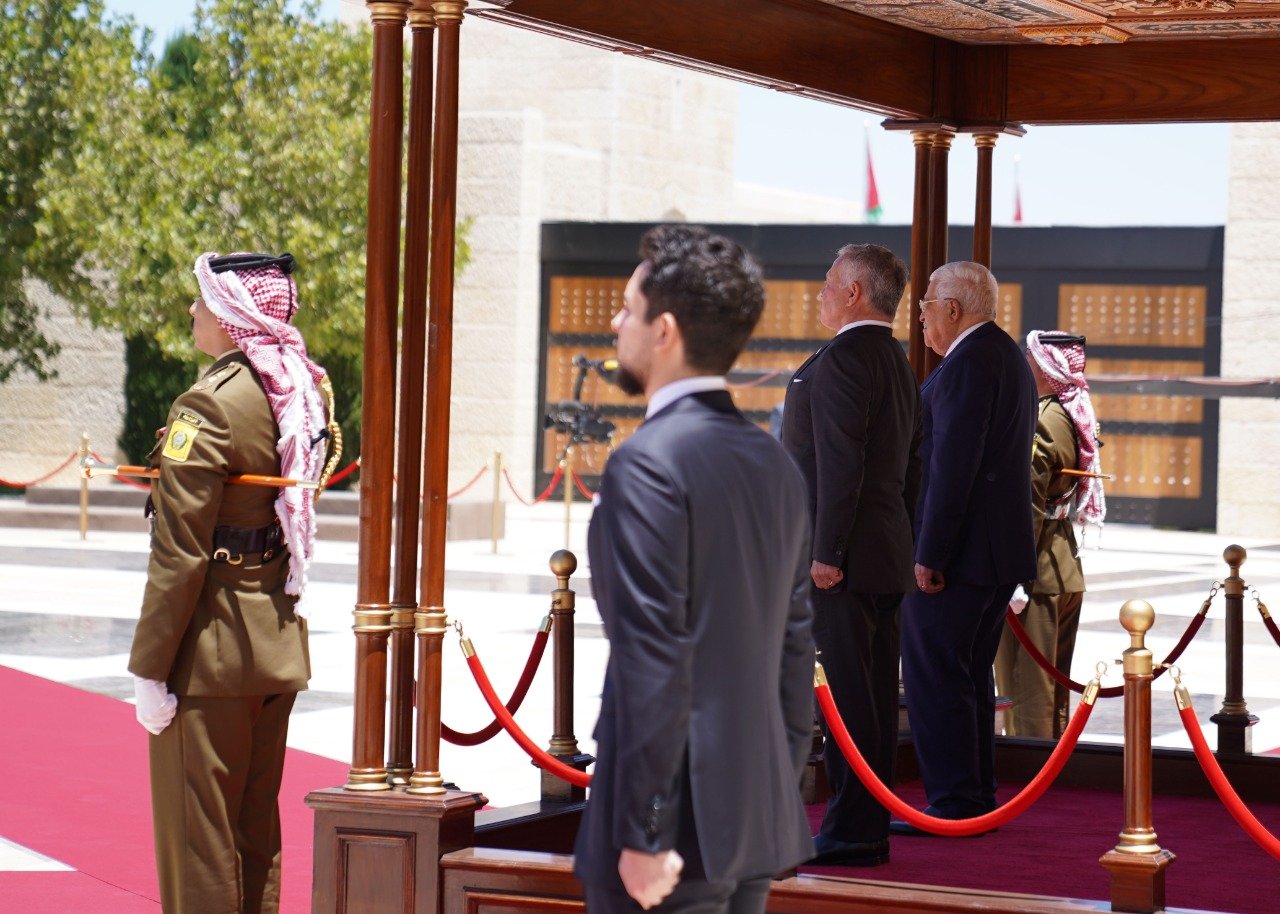 تفاصيل اجتماع الرئيس عباس مع الملك الأردني في عمان-1