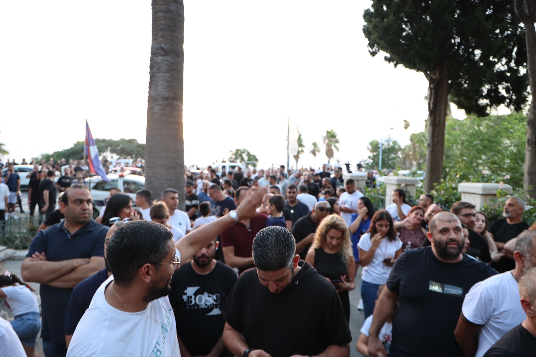 حيفا: وقفة احتجاجية ضد الاعتداءات المتكررة على دير مار إلياس-3
