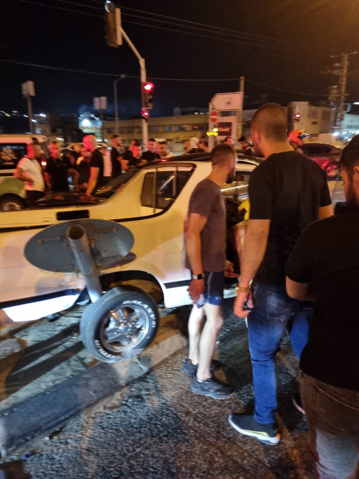 6 إصابات بحادث طرق مروع على التفافي الناصرة-2