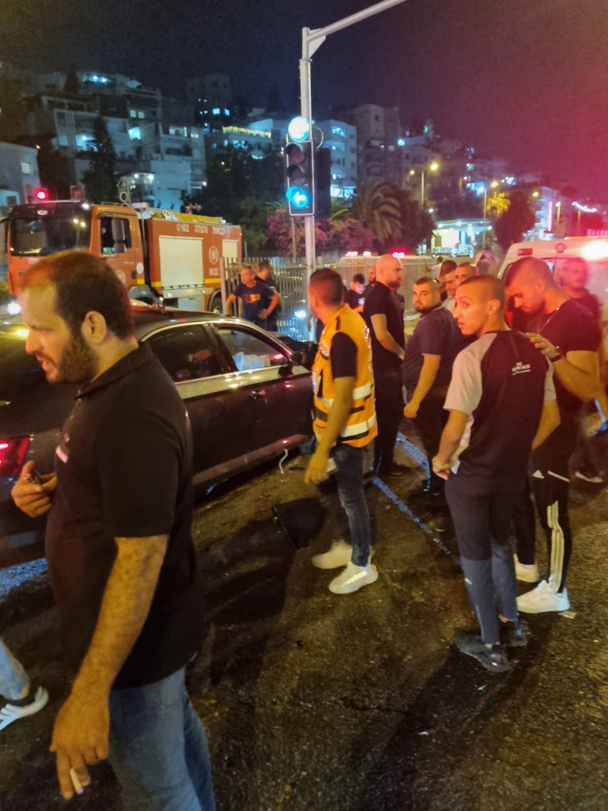 6 إصابات بحادث طرق مروع على التفافي الناصرة-3