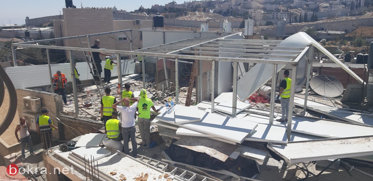 الاحتلال يهدم منزلا قيد الانشاء في القدس-0