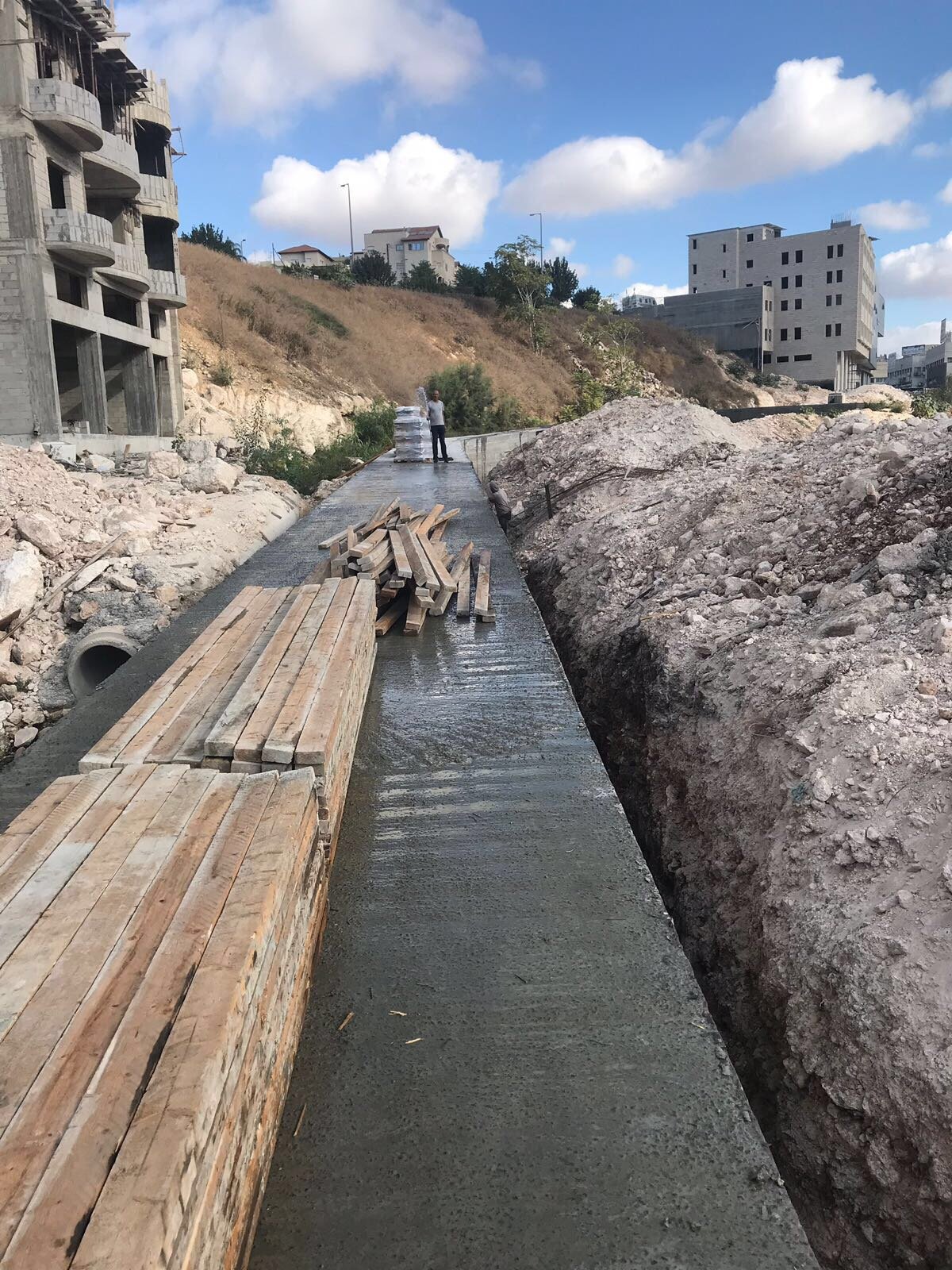 البنية التحتية وتصريف المياه .. من مشاريع بلدية الناصرة-9
