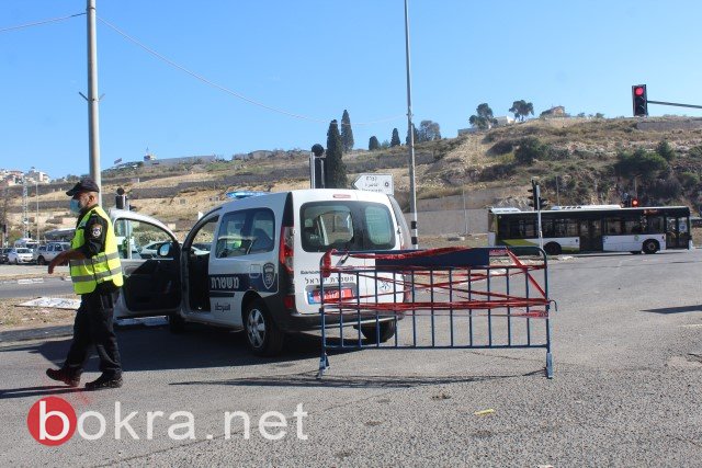 الشرطة تتسبب باختناقات مرورية في محيط الناصرة.. لكن الدخول للمدينة والخروج منها ممكن ومستمر-0