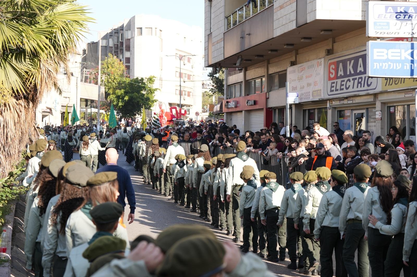 انطلاق مسيرة الميلاد المجيد في الناصرة-15