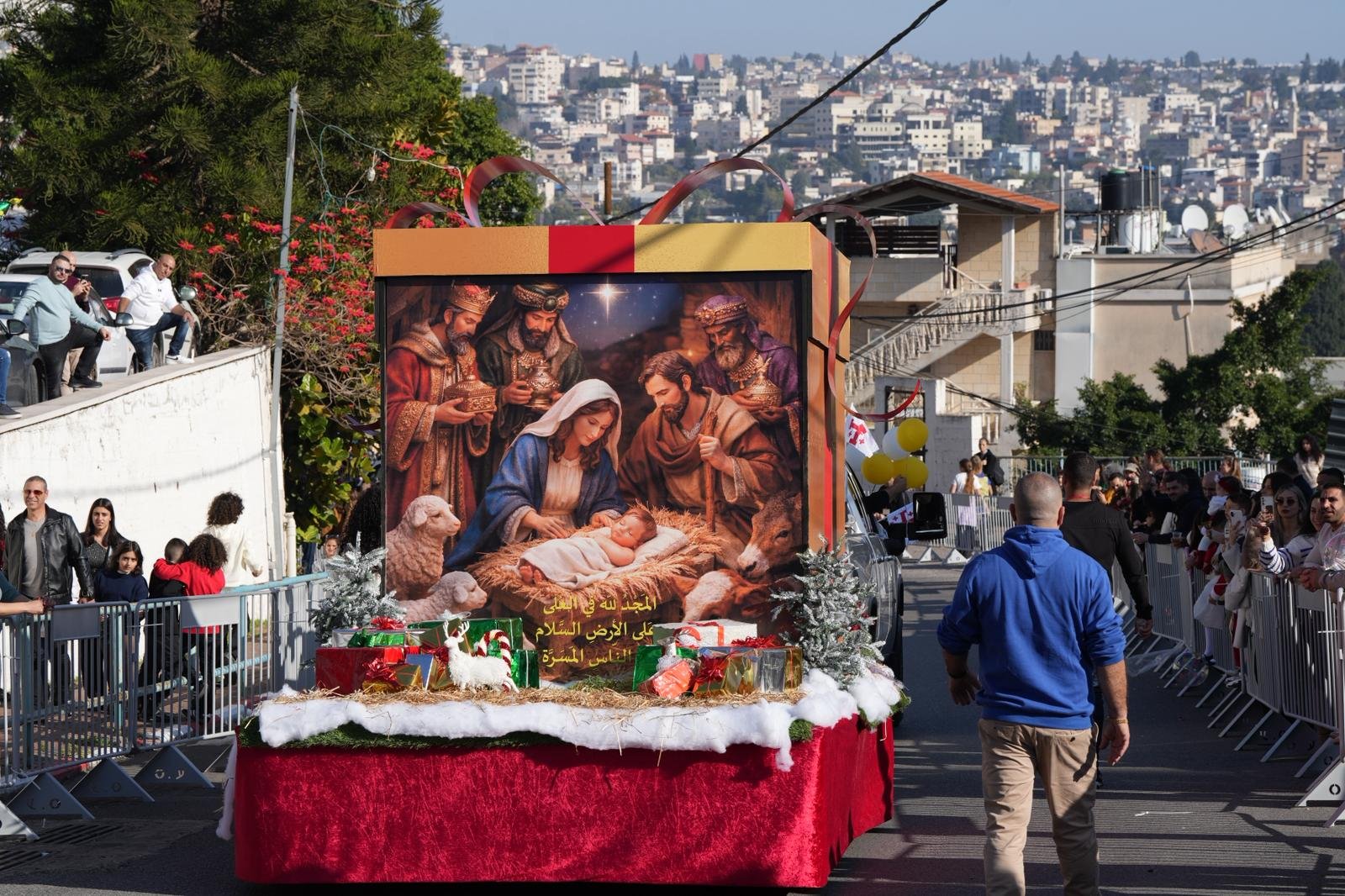 انطلاق مسيرة الميلاد المجيد في الناصرة-17