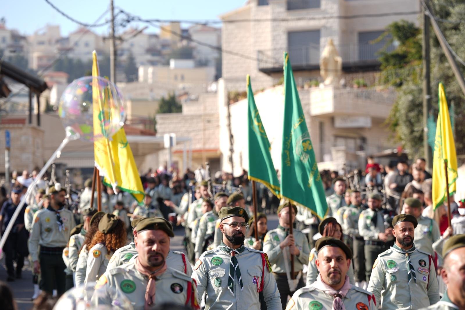 انطلاق مسيرة الميلاد المجيد في الناصرة-25