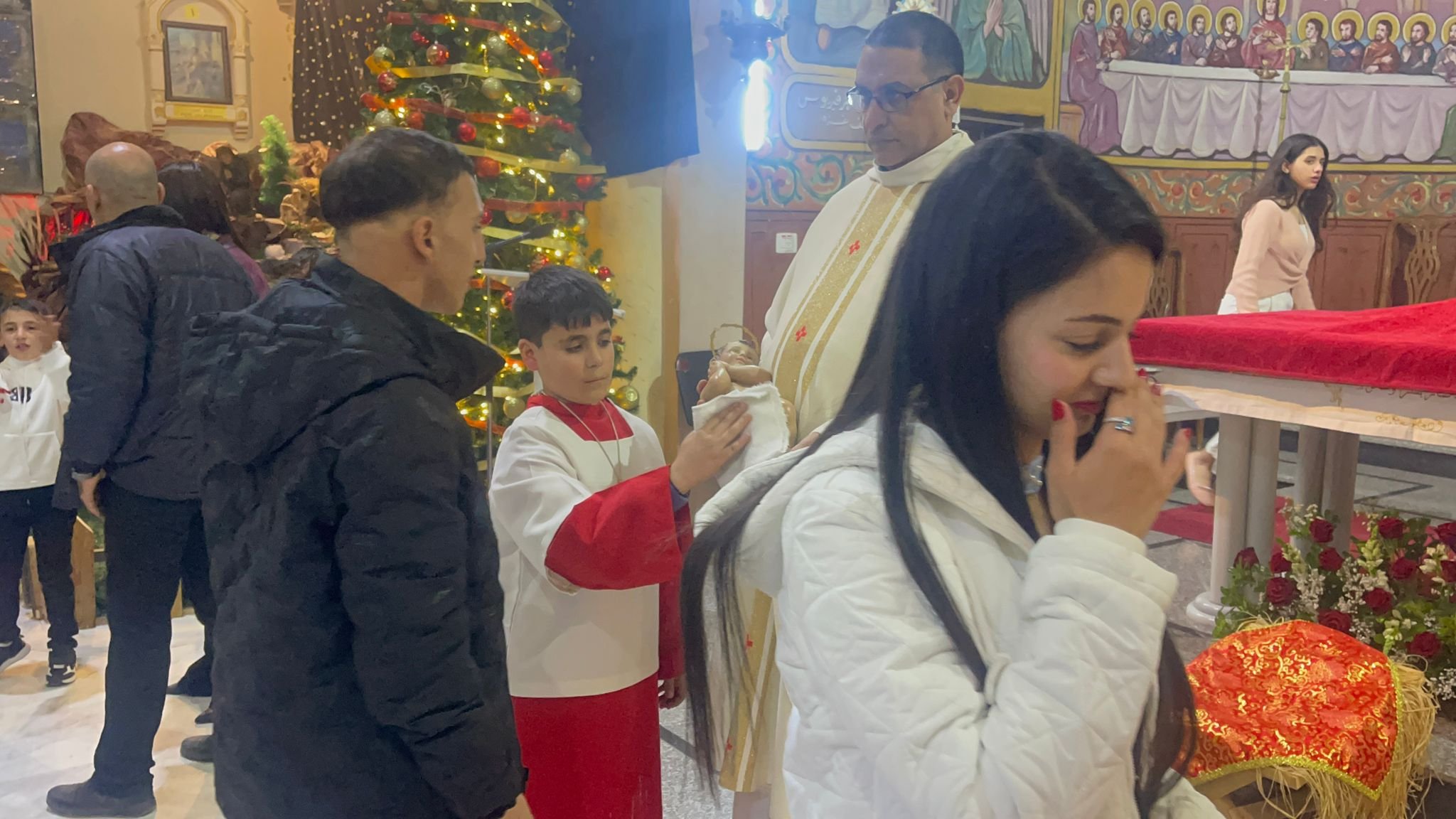 جانب من إحياء عيد الميلاد المجيد في غزة-5