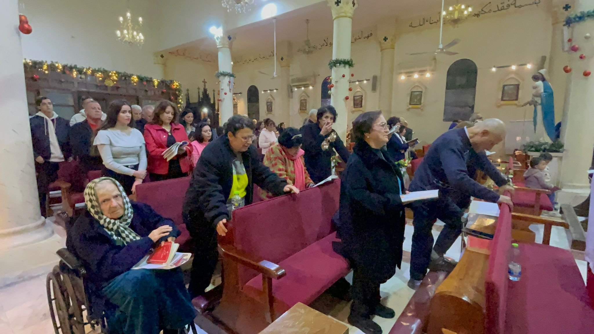 جانب من إحياء عيد الميلاد المجيد في غزة-6