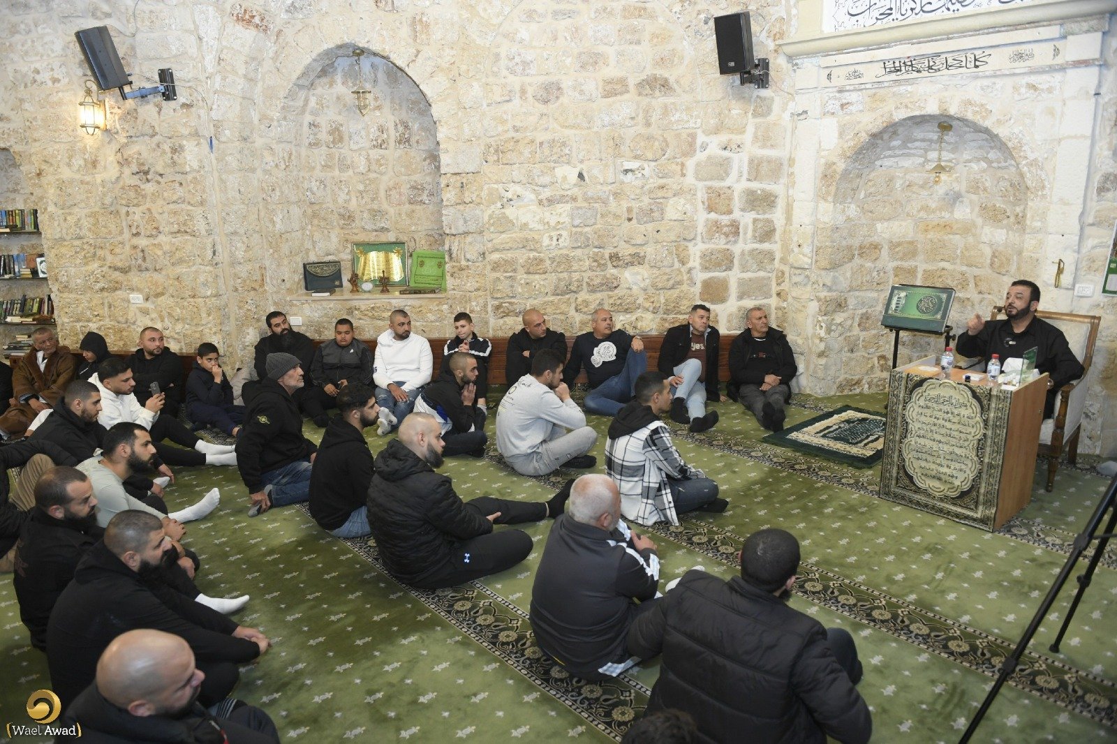 أمسية دينيّة بمناسبة ذكرى الإسراء والمعراج في مسجد الجرينة في حيفا-0