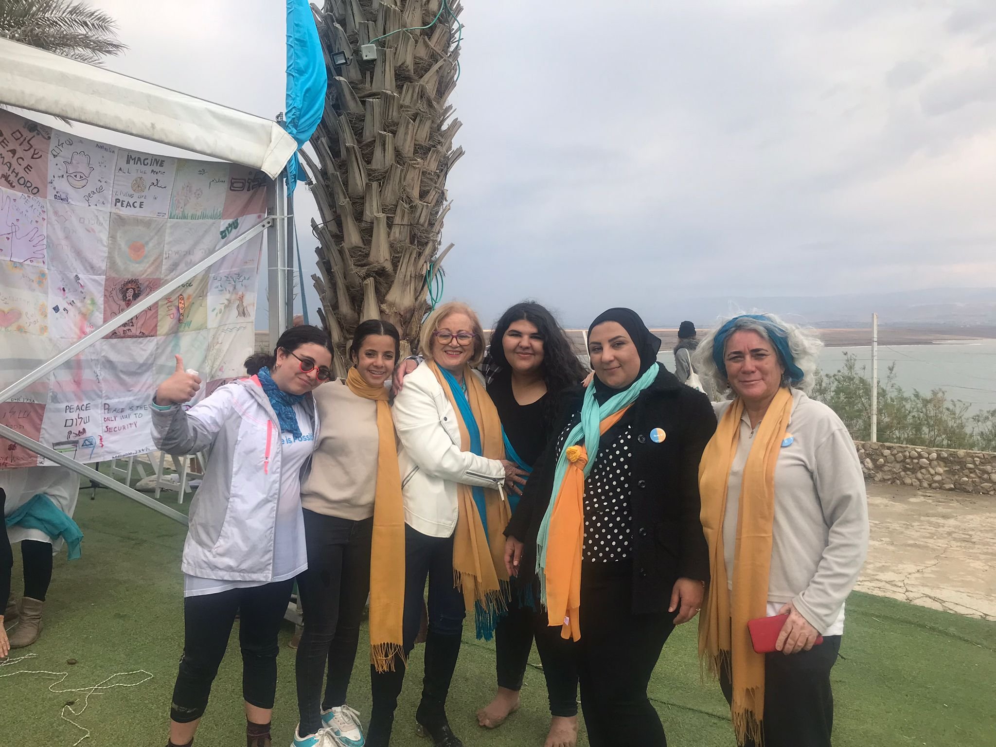 البحر الميت : الإعلان عن شراكة بين نساء فلسطينيات وإسرائيليات لتحقيق السلام-0