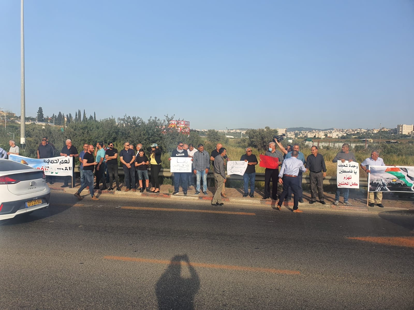 اللجان الشعبية في الجليل تنظم مظاهرة تضامنية مع أهل القدس ويافا-2