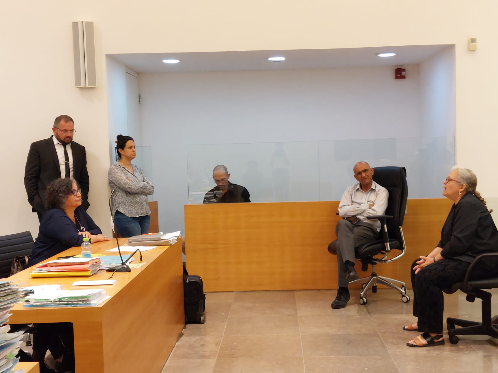 توما-سليمان في جولة في المحكمة الجماهيرية لواء حيفا-1