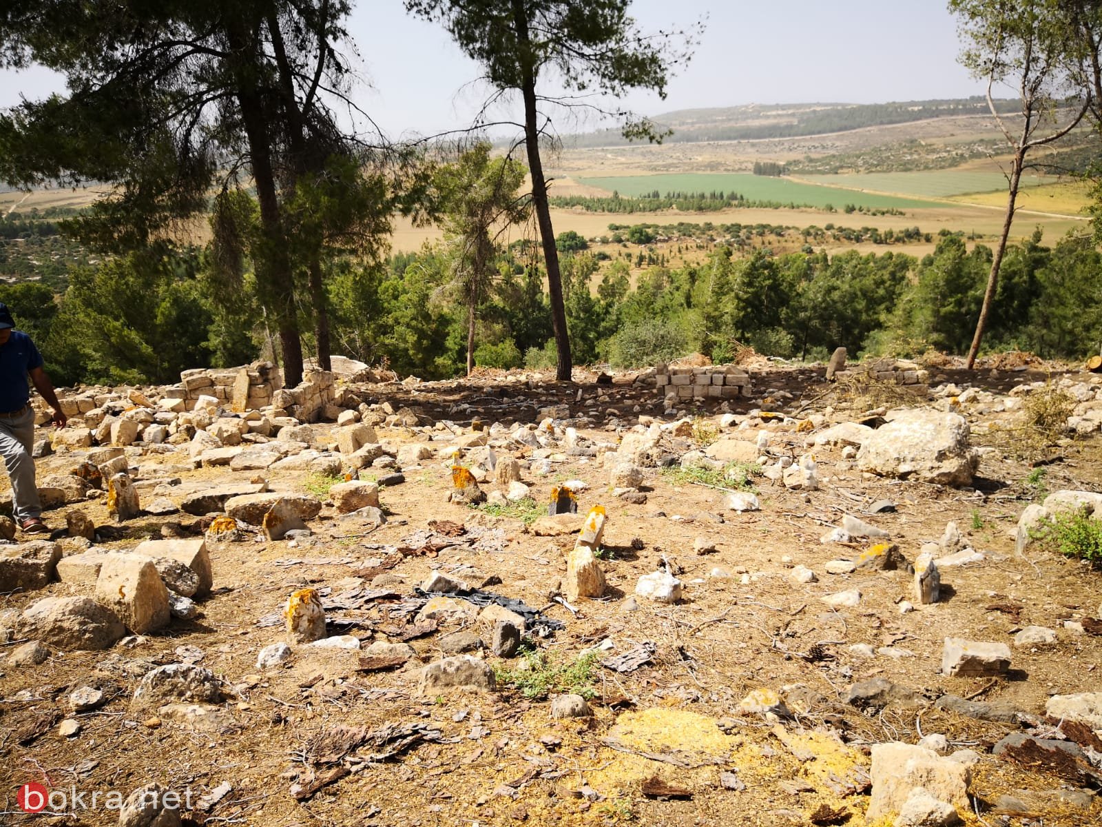 اعمال تخريب في مقبرة قرية لوبية المهجرة-0