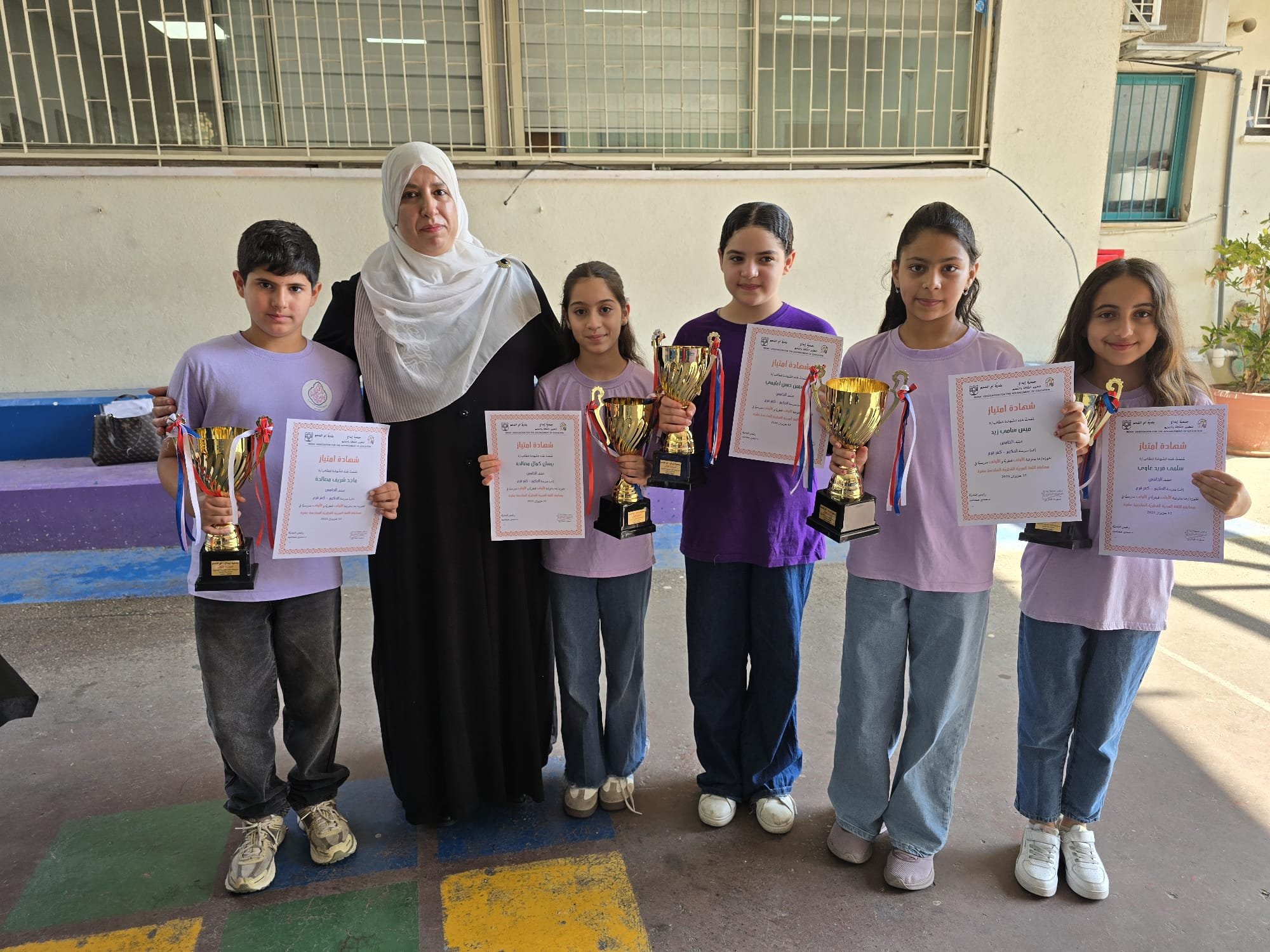 جَمعيَّة إبداع تُكرِّمُ الفائزين في مُسابقة العربية 16 بالتَّعاون مع المدارس المُشاركة-30