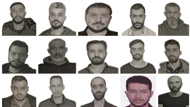 بالصور- هؤلاء هم عملاء الموساد الـ15 الذين تم اعتقالهم في تركيا - جميعهم عرب-0