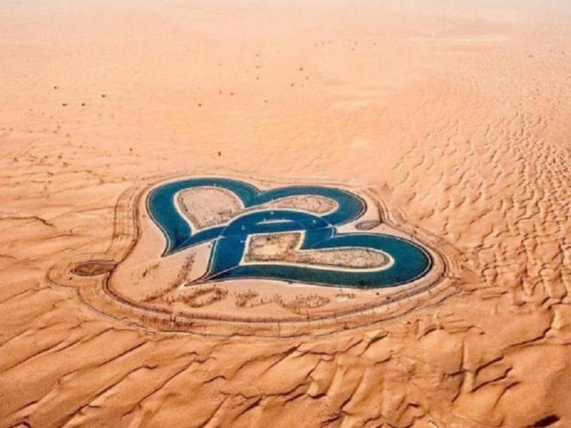 سياحة رومانسية على ضفاف هذه البحيرة في دبي-1