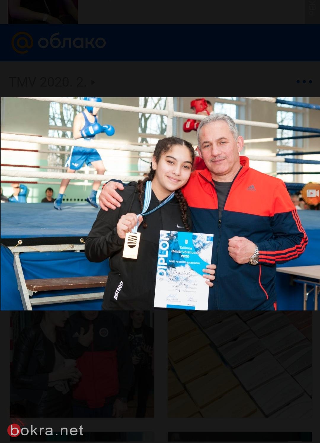 الملاكمة ديان بياضي تحصد المرتبة الأولى في بطولة أوروبا للناشئين في أستونيا-6