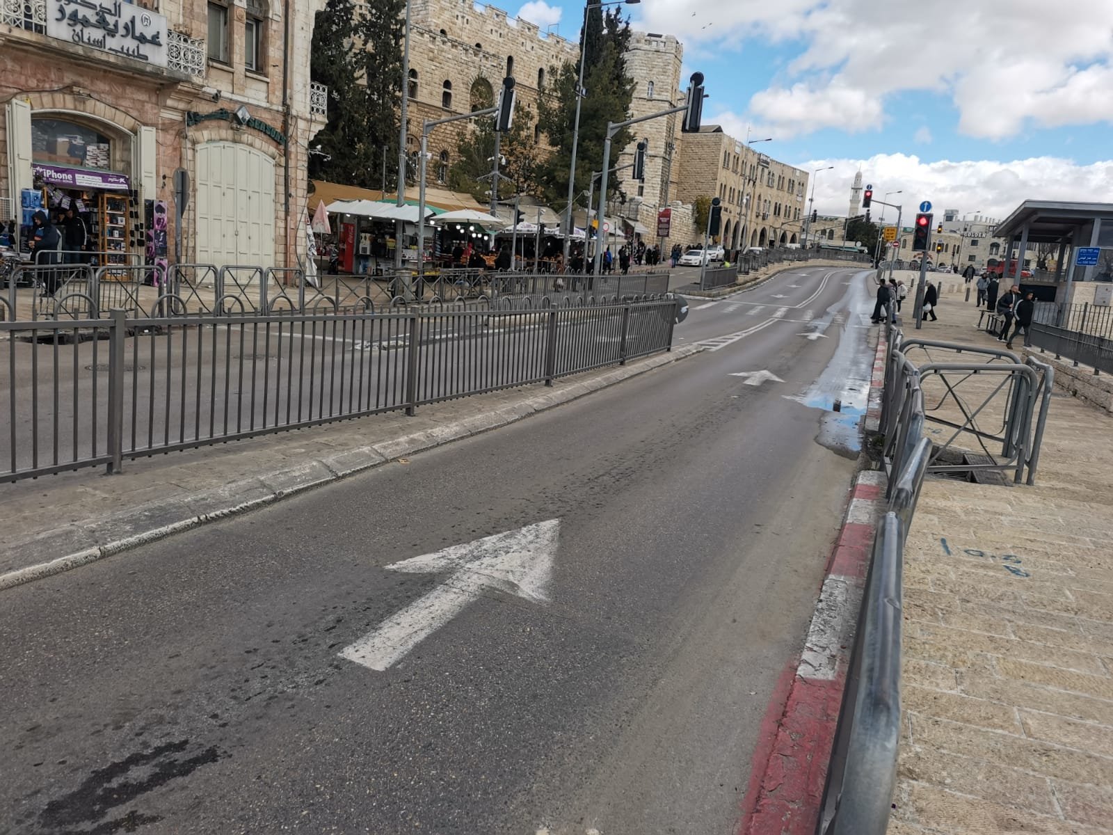 بلدية القدس توصي السكان بالعودة إلى المنازل قبل تساقط الثلوج-0