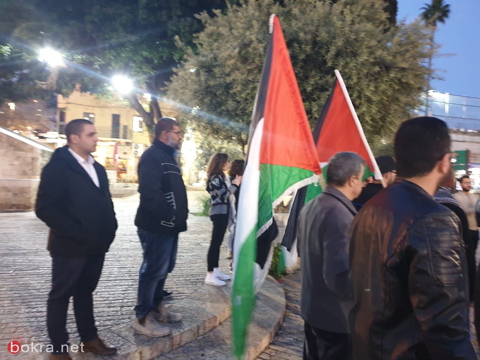 ابناء البلد تتضامن مع الاسرى في السجون بمظاهرة احتجاجية في الناصرة-4