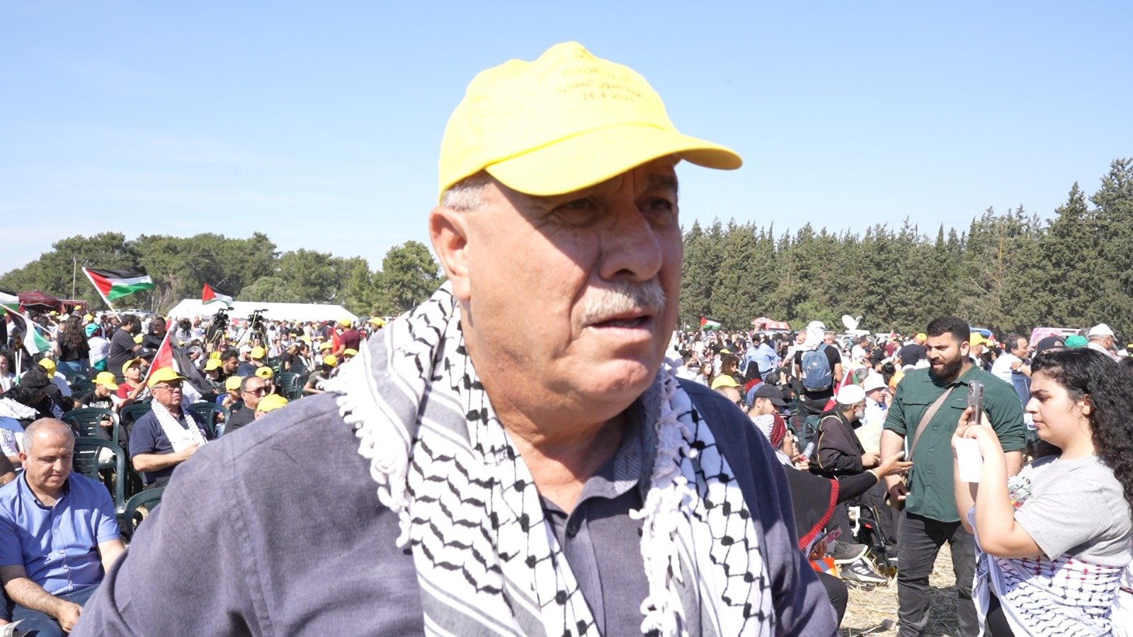 "المشاركة الكبيرة في مسيرة العودة رسالة مهمة لإسرائيل" .. قيادات عربية تتحدث لـ"بكرا"-22