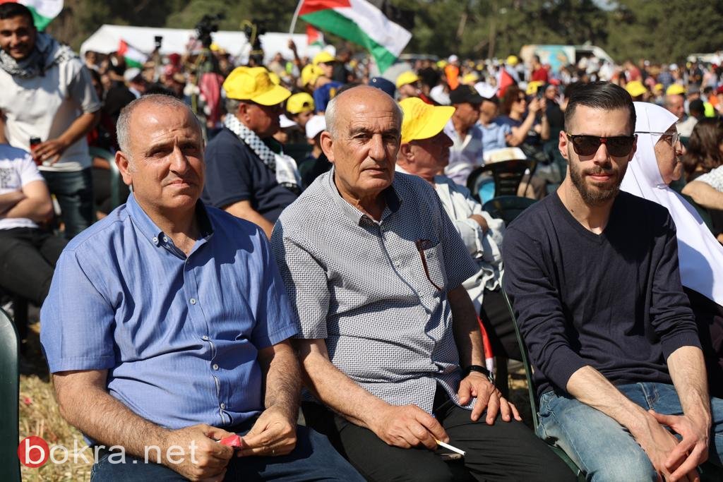 "المشاركة الكبيرة في مسيرة العودة رسالة مهمة لإسرائيل" .. قيادات عربية تتحدث لـ"بكرا"-26