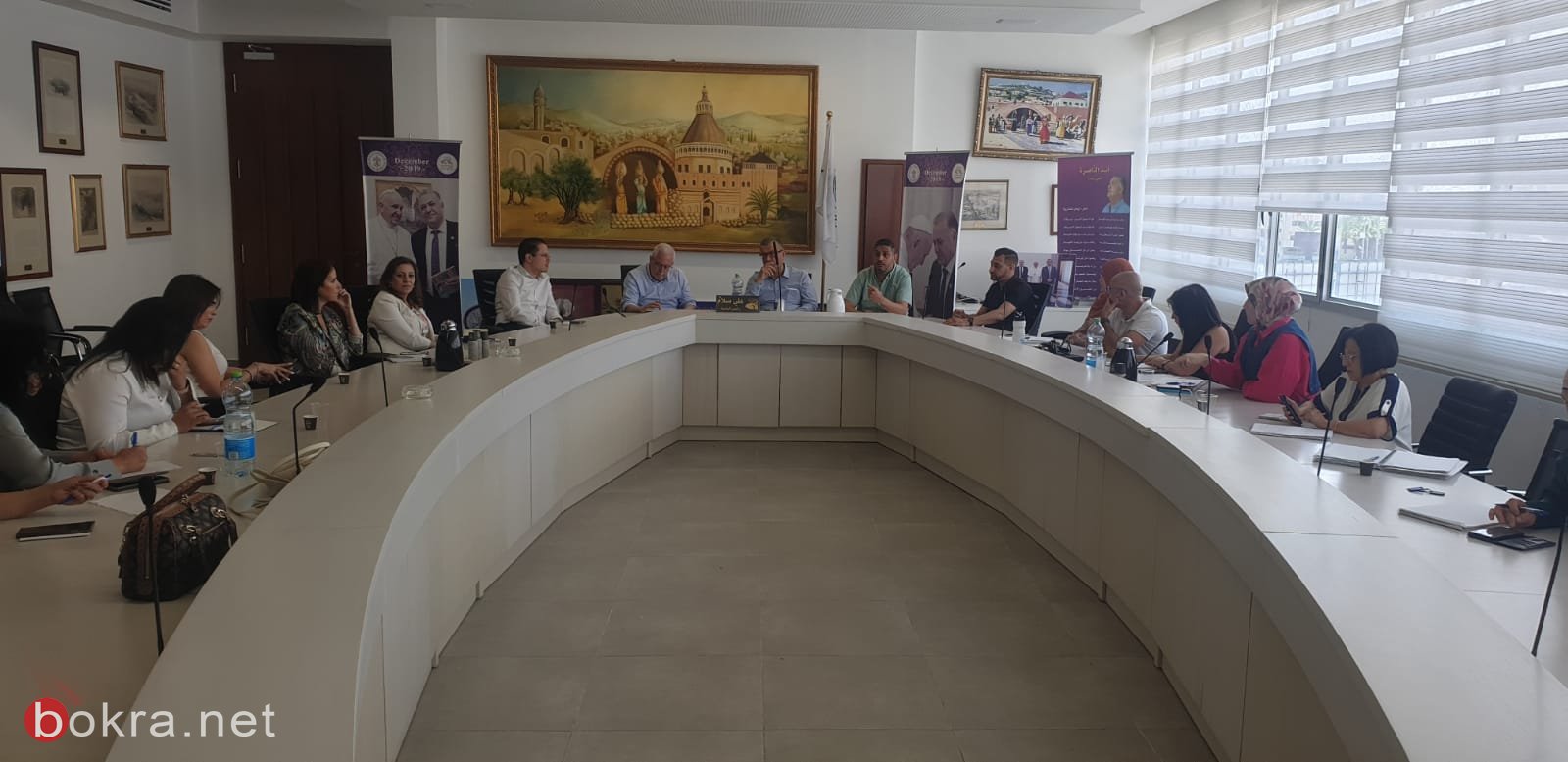 لجنة التوجيه لتقليل مرض السكري تعقد اجتماعها في بلدية الناصرة.-1