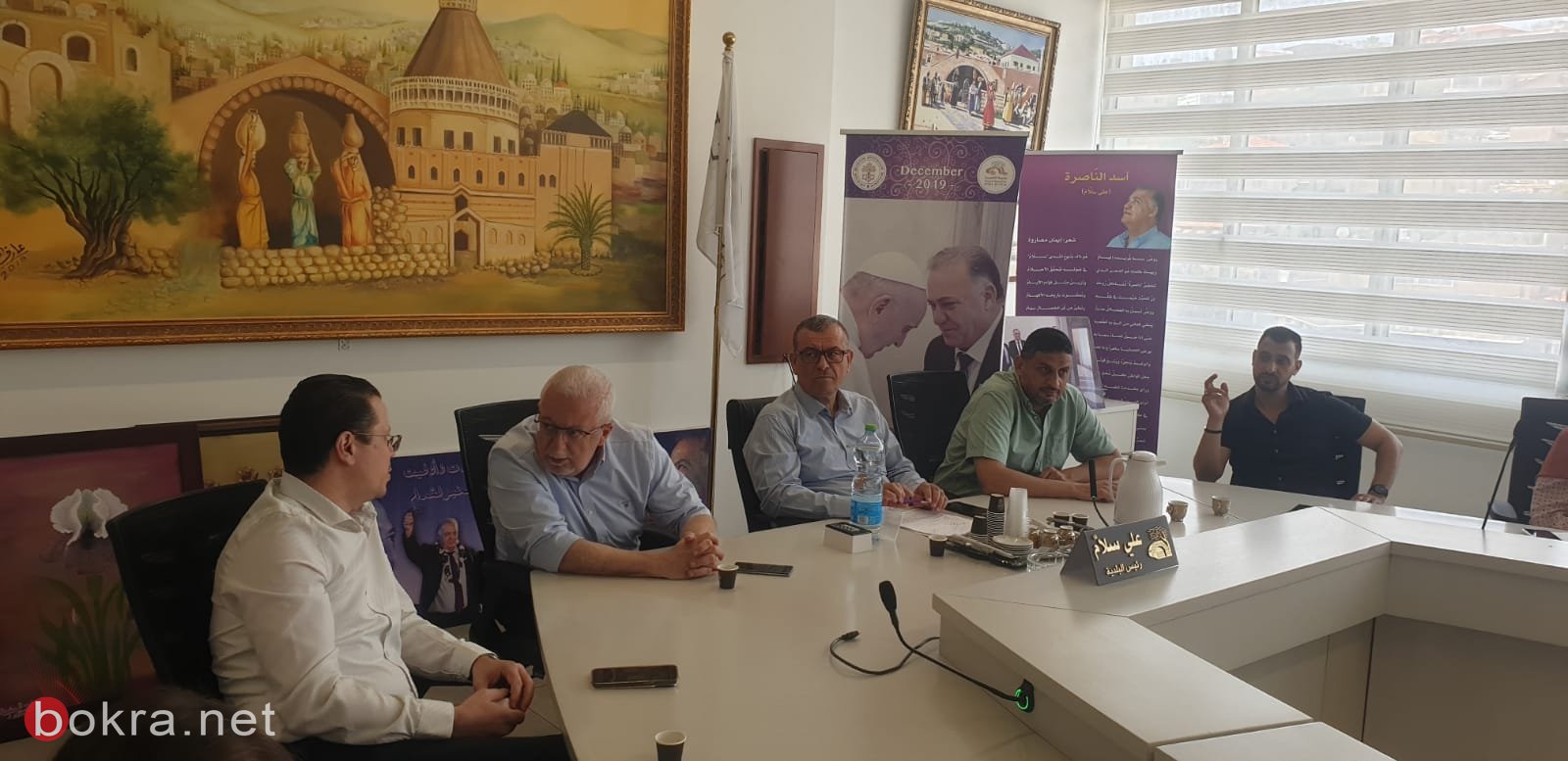 لجنة التوجيه لتقليل مرض السكري تعقد اجتماعها في بلدية الناصرة.-6