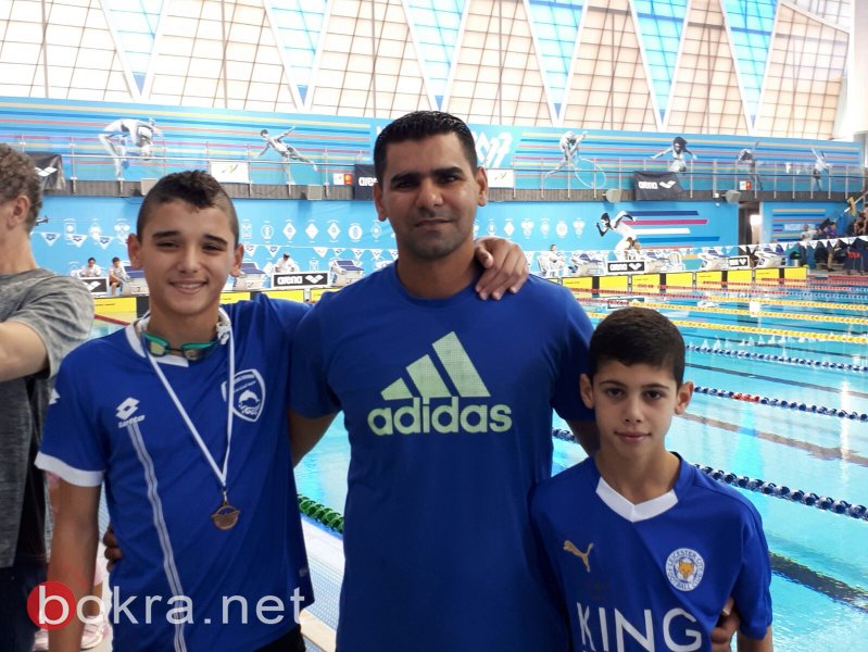 انجاز اخر لمدرسة السباحة – سخنين في نهائيات بطولة اسرائيل-3