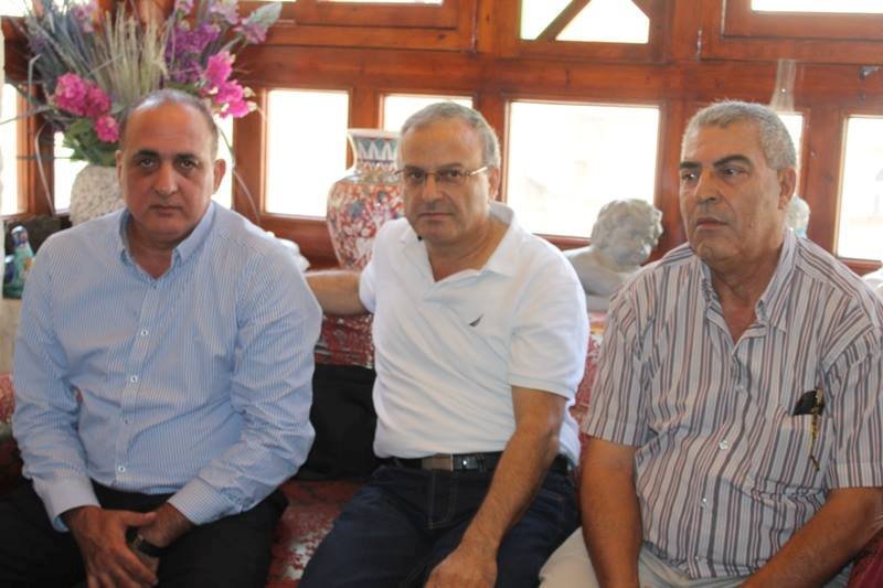 زيارة دعم للمطران حنا من قبل اللجنة الشعبية للتضامن مع الشعب السوري-9