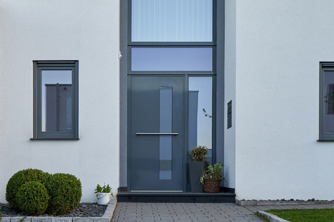 موديلات وأشكال وتصاميم أبواب المنازل الخارجية وألوانها-1