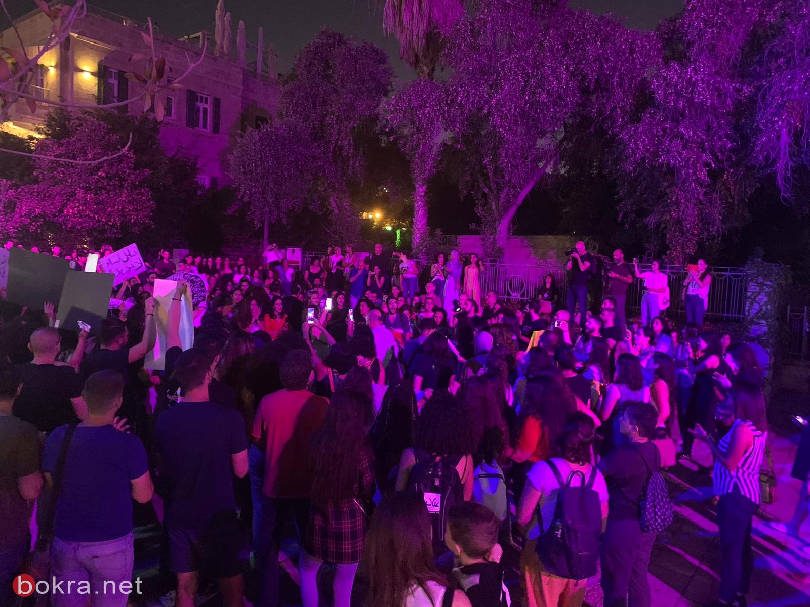 "طالعات" مظاهرة صاخبة في حيفا للتنديد بالعنف ضد النساء-10