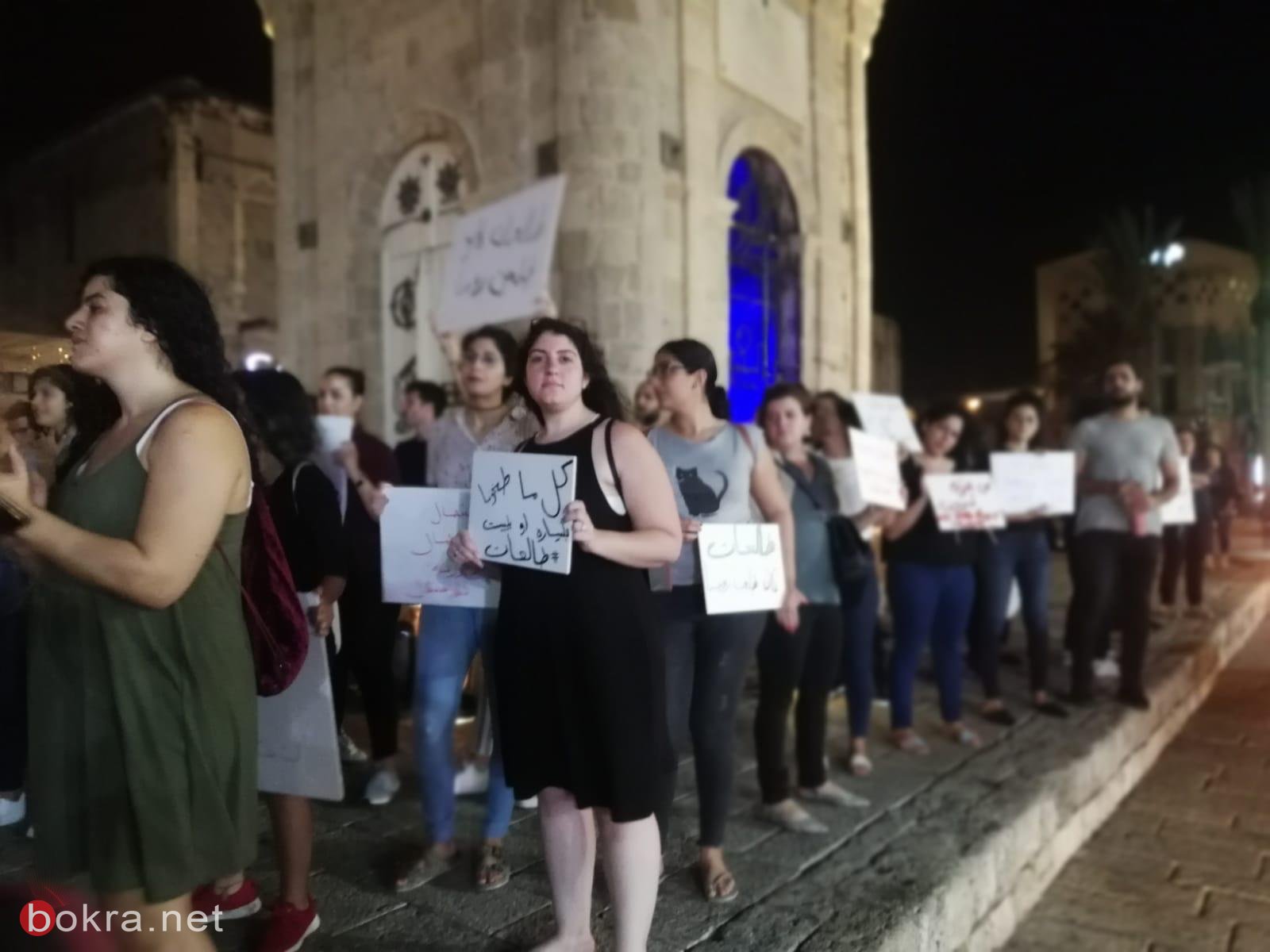 "طالعات": تظاهرة حاشدة ضد قتل النساء في يافا-2