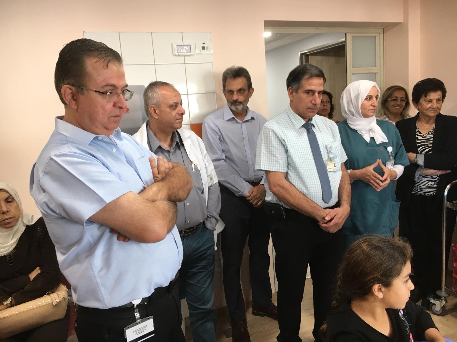 تدشين  وتجهيز مكتبة قسم جراحة الاطفال في مستشفى الناصرة الانكليزي-10