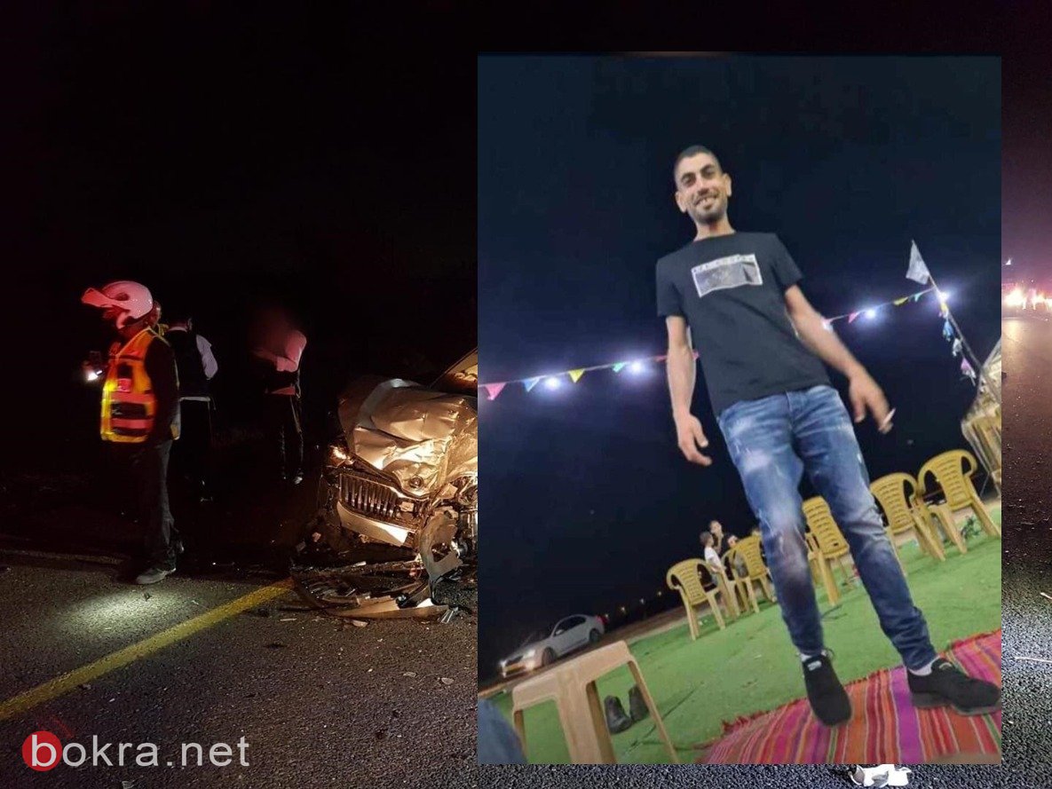 حادث شارع 7 في النقب:مصرع الشاب سليمان ابو قويدر 30 عاما من سكان قريه الزرنوق بالنقب-0