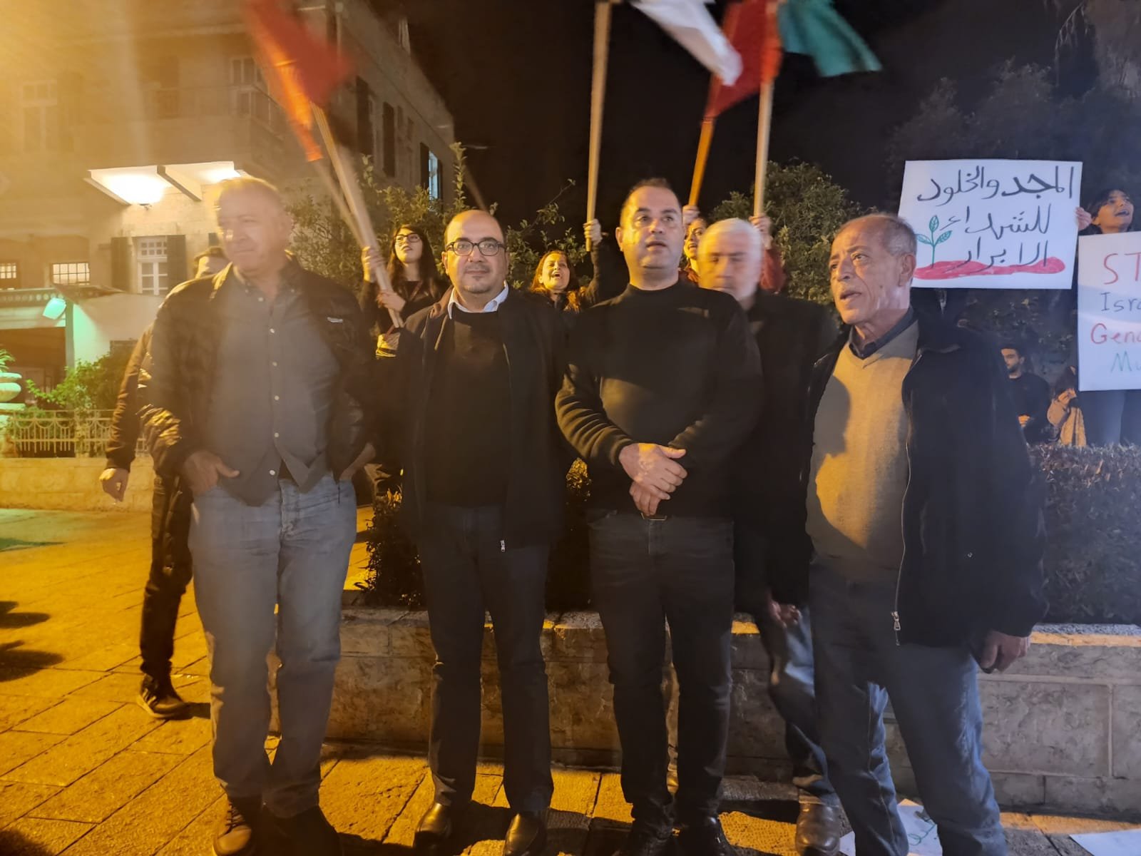 مظاهرة في حيفا منددة بمجزرة جنين، اعتقالات وقوات مكثفة من الشرطة-5