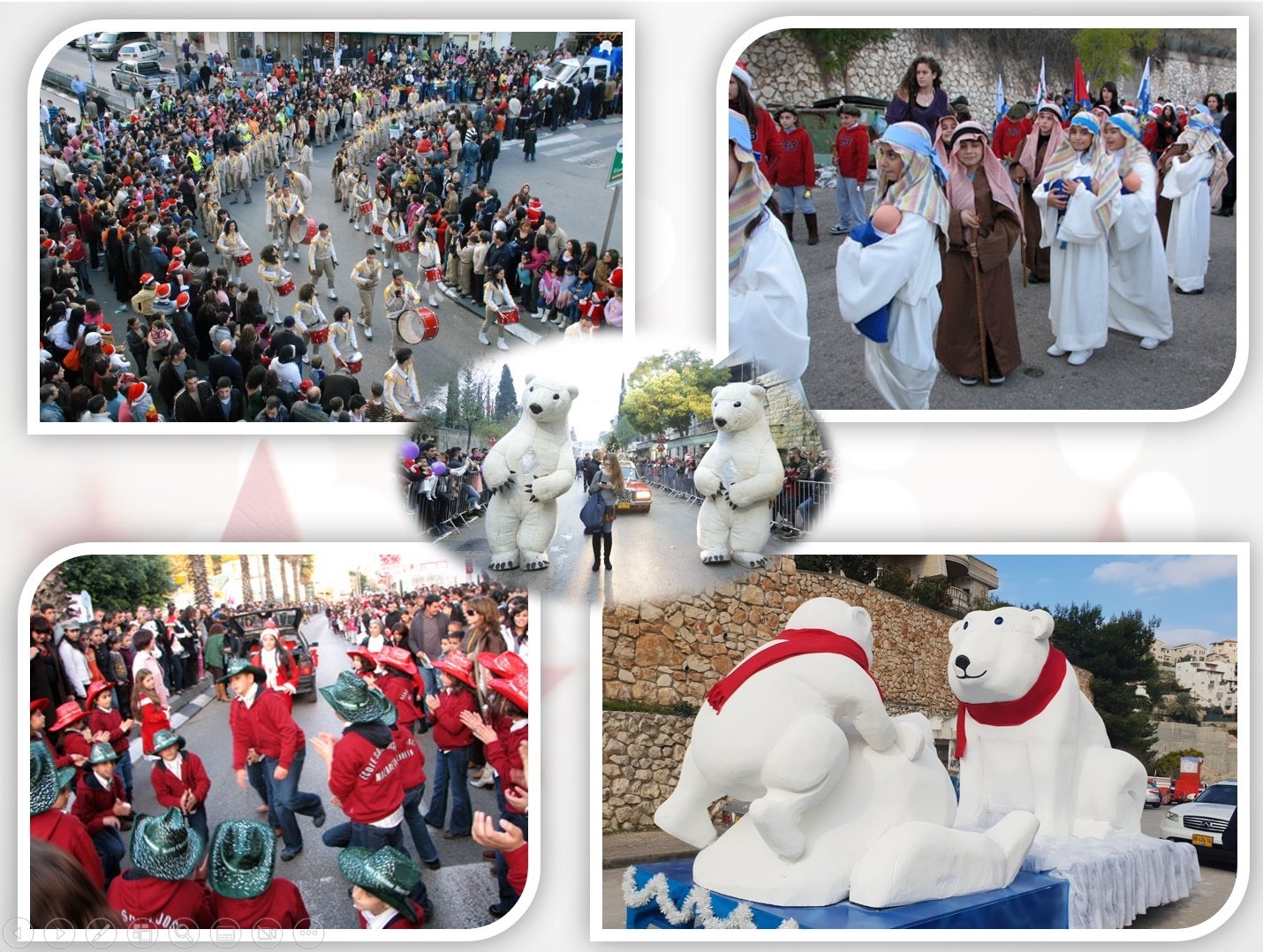 بمناسبة مرور 40 عاماً على تأسيس مسيرة الميلاد في الناصرة، جمعية الموكب تُصدر "قصة مسيرة الميلاد"-2
