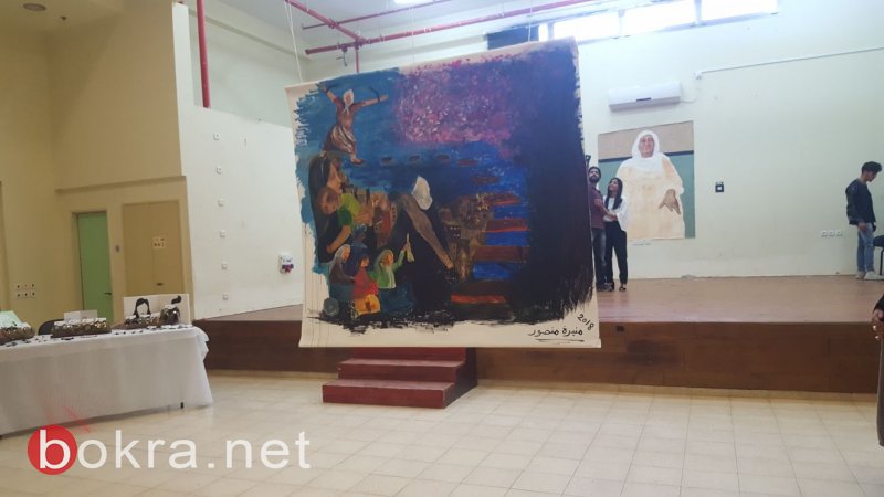 تنظيم معرض فني في مدينة الطيبة يطرح قضايا المرأة والأرض بمشاركة طالبات وخرّيجات كليّة الفنون همدراشا في بيت بيرل -15