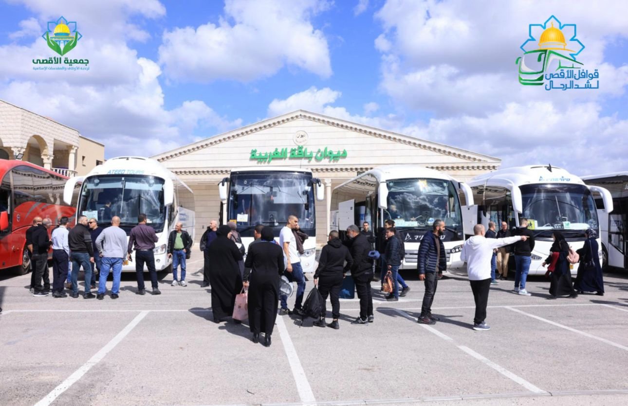 جمعية الأقصى: 492 حافلة للأقصى المبارك خلال النصف الأول من رمضان ضمن مشروع قوافل الأقصى-6